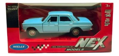 Метална кола Mercedes-Benz 220 Welly 1:34