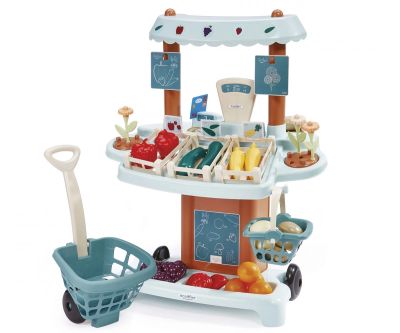 Магазин за плодове и зеленчуци с пазарска количка ECOIFFIER 7600001690