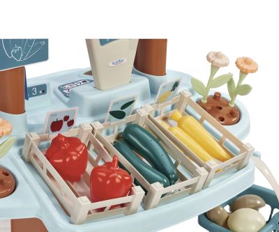 Магазин за плодове и зеленчуци с пазарска количка ECOIFFIER 7600001690