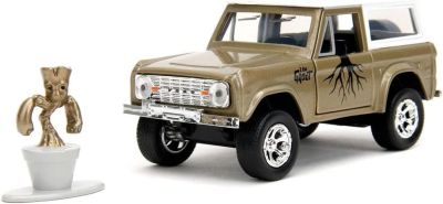 Метален автомобил Ford Bronco с Груут 1973 1:32 Jada Toys 253223018