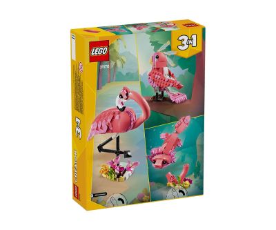 Конструктор LEGO Creator 31170 Диви животни Розово фламинго 3в1