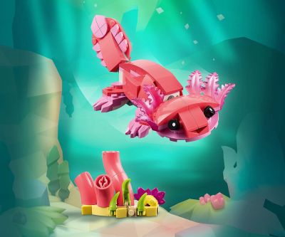 Конструктор LEGO Creator 31170 Диви животни Розово фламинго 3в1