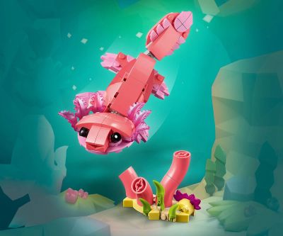 Конструктор LEGO Creator 31170 Диви животни Розово фламинго 3в1