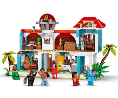 Конструктор LEGO Disney 43268 Къщата на плажа на Лило и Стич