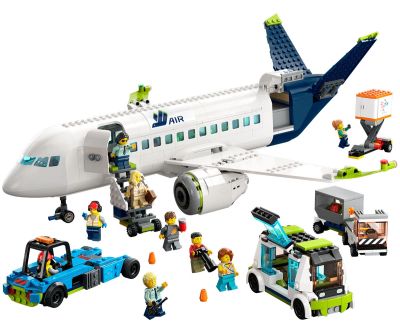 Конструктор LEGO City 60367 Пътнически самолет