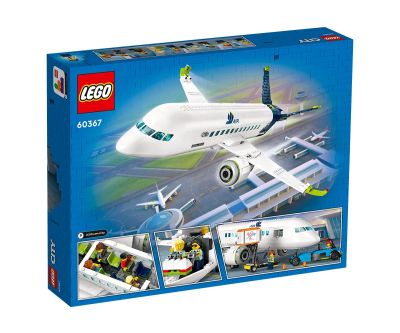 Конструктор LEGO City 60367 Пътнически самолет