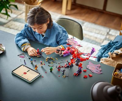 Конструктор LEGO NINJAGO 71832 Гръмотевичен зъб, Дракон на хаоса