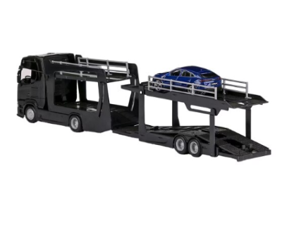 Метален камион автовоз Scania S730 с Lamborghini Urus Bburago 1/43 