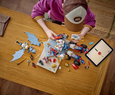 Конструктор LEGO NINJAGO 71834 Робот ултракомбинатор на Зейн