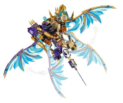 Конструктор LEGO NINJAGO 71836 Арк Дракон на концентрацията