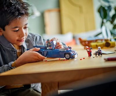 Конструктор LEGO DC Comics Super Batman 76274 Batman Батман с батмобила срещу Харли Куин и мистър Фрийз