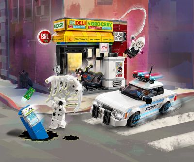 Конструктор LEGO Marvel 76311 Спайди вселената Майлс Моралес срещу Петното