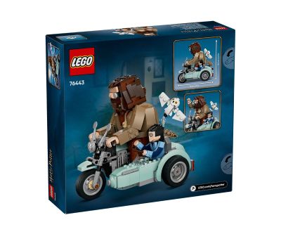 Конструктор LEGO Harry Potter 76443 Разходка с мотоциклет на Хагрид и Хари Потър