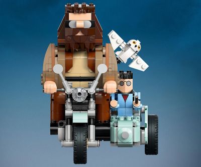 Конструктор LEGO Harry Potter 76443 Разходка с мотоциклет на Хагрид и Хари Потър