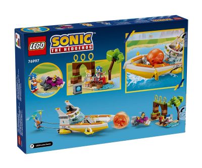 Конструктор LEGO Sonic the Hedgehog 76997 Приключенската лодка на Тейлс