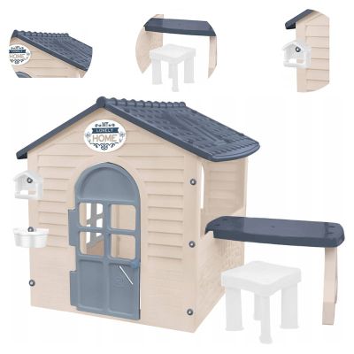 Градинска къща с маса и стол Mochtoys 13010