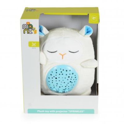 Плюшена нощна лампа с проектор Sprinkles