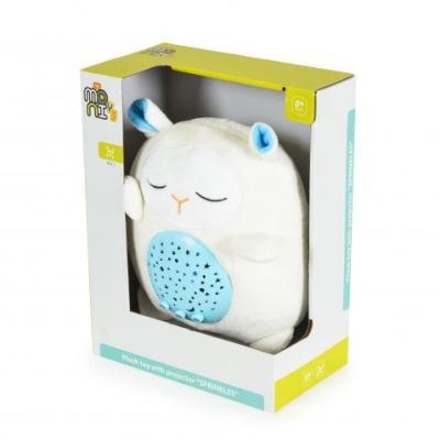 Плюшена нощна лампа с проектор Sprinkles