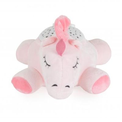 Плюшена нощна лампа с проектор Poppy