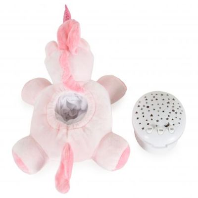 Плюшена нощна лампа с проектор Poppy