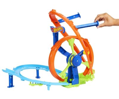 Комплект писта с турбина Hot Wheels Stunt Track Mattel JBX65 