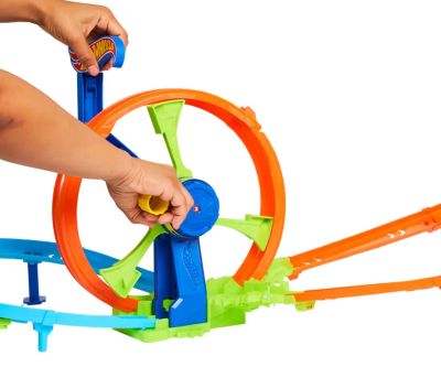 Комплект писта с турбина Hot Wheels Stunt Track Mattel JBX65 