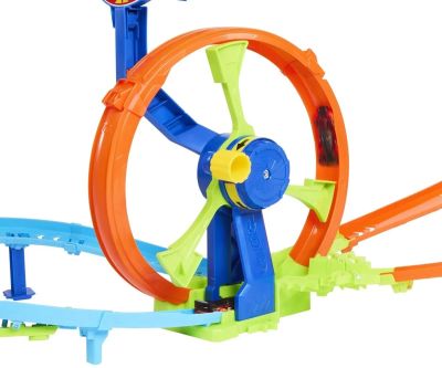 Комплект писта с турбина Hot Wheels Stunt Track Mattel JBX65 