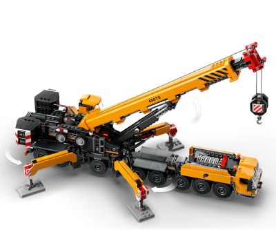 Конструктор LEGO City 60409 Жълт подвижен строителен кран
