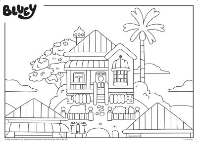 Двулицев пъзел Bluey 24 части Време за история Lisciani 99542