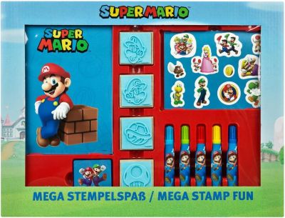 Мега печати за игра SUPER MARIO 