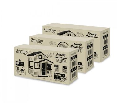 Градинска къща Friends House Playhouse Smoby Life 7600810206