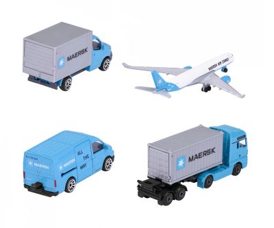 Комплект метални колички Maersk Majorette 212057290