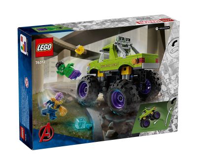 Конструктор LEGO Marvel 76312 Камионът на Хълк срещу Танос