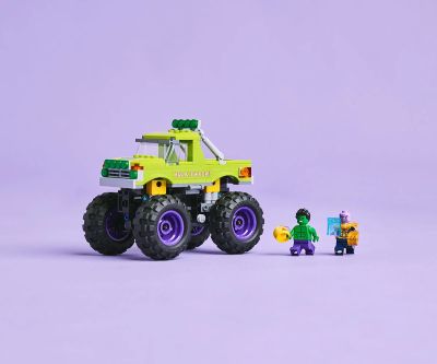 Конструктор LEGO Marvel 76312 Камионът на Хълк срещу Танос