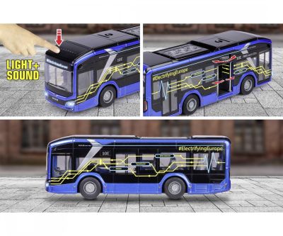 Метален автобус MAN Lion's City 10 със звук и светлина Majorette 213743008
