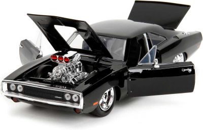 Метален автомобил Dodge Charger с фигурка Dom Fast & Furious 1:24 Jada 253205006 
