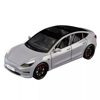 Метален автомобил Tesla Model 3 със звук и светлини 1/24 