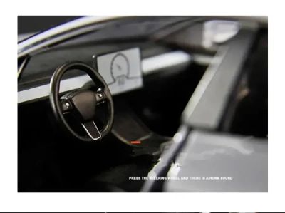 Метален автомобил Tesla Model 3 със звук и светлини 1/24 