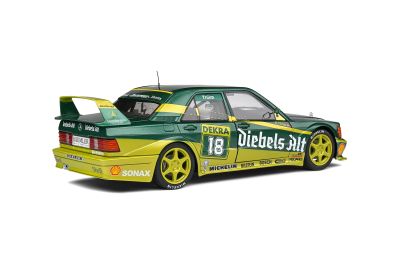 Метален автомобил Mercedes-Benz 190 EVO II DTM 1992 SOLIDO 1:18 - 1801009