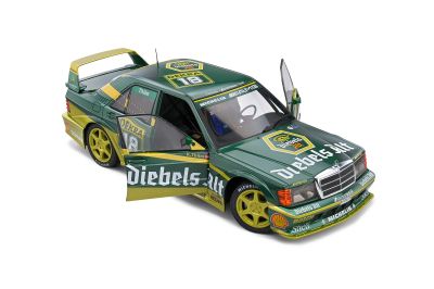 Метален автомобил Mercedes-Benz 190 EVO II DTM 1992 SOLIDO 1:18 - 1801009