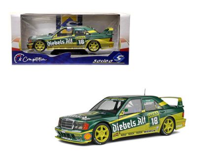 Метален автомобил Mercedes-Benz 190 EVO II DTM 1992 SOLIDO 1:18 - 1801009
