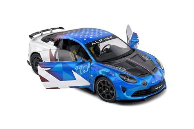 Метален автомобил Alpine A110 Radicale Coupe 2023 SOLIDO 1:18 - 1801627 