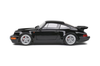 Метален автомобил Porsche 911 Turbo 3.6 Black 1993 SOLIDO 1:18 - 1803404 
