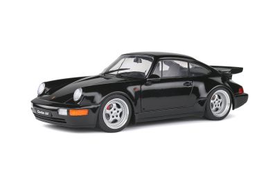 Метален автомобил Porsche 911 Turbo 3.6 Black 1993 SOLIDO 1:18 - 1803404 