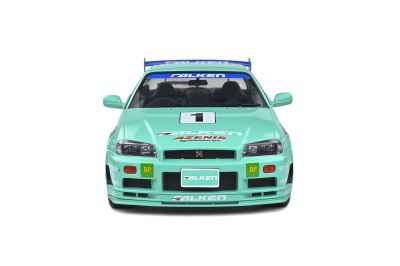 Метален автомобил Nissan Skyline GT-R JGTC 2001 1999 SOLIDO 1:18 - 1804304 