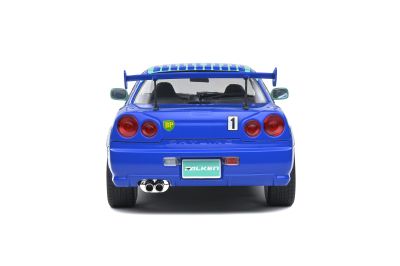 Метален автомобил Nissan Skyline GT-R JGTC 2001 1999 SOLIDO 1:18 - 1804304 