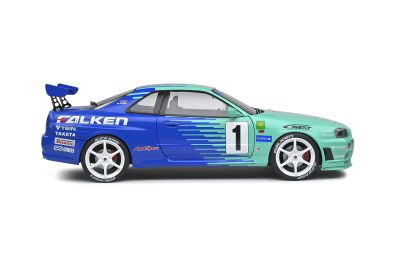 Метален автомобил Nissan Skyline GT-R JGTC 2001 1999 SOLIDO 1:18 - 1804304 
