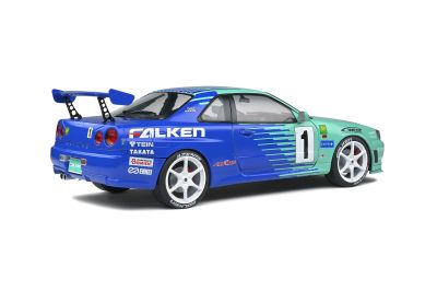 Метален автомобил Nissan Skyline GT-R JGTC 2001 1999 SOLIDO 1:18 - 1804304 