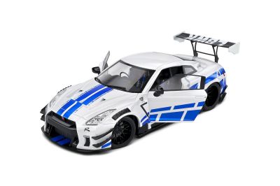 Метален автомобил Nissan GT-R R35 Liberty Walk Body Kit 2.0 2024 SOLIDO 1:18 - 1805816