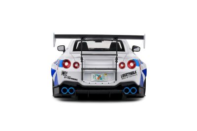 Метален автомобил Nissan GT-R R35 Liberty Walk Body Kit 2.0 2024 SOLIDO 1:18 - 1805816